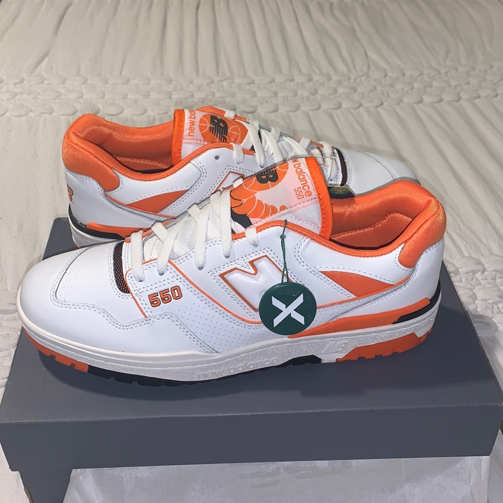 New with tags New balance 550 Varsity Orange
